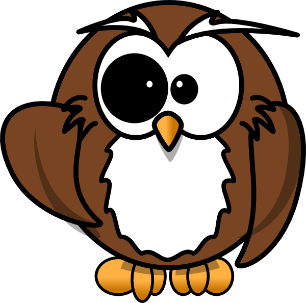 Geek Owl Clip Art - vector clip art online, royalty ...