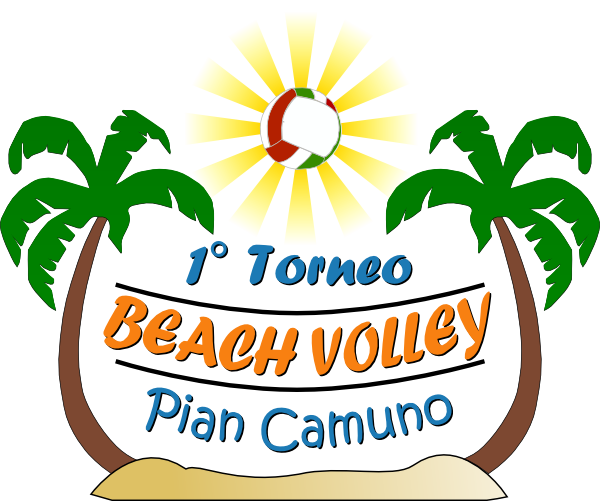 Torneo Beach Volley clip art - vector clip art online, royalty ...