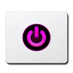 Thread Yourself » Blog Archive » Power Symbol Pink Mousepad