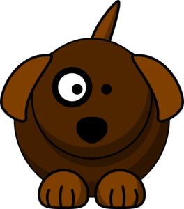 Cartoon Dog clip art - vector clip art online, royalty free