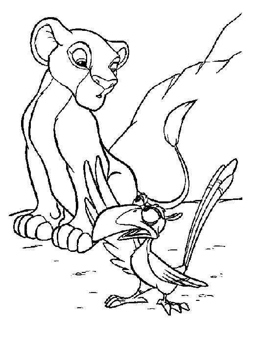 Coloring Page - The lion king coloring pages 53