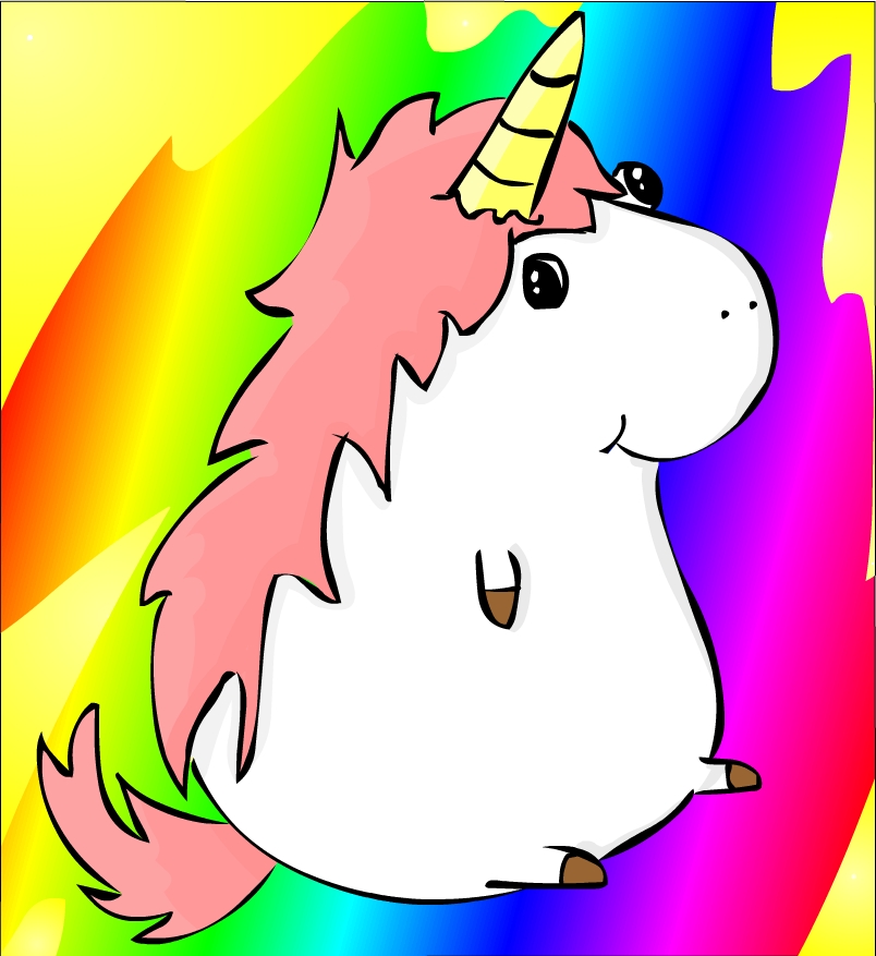 free animated unicorn clipart - photo #18