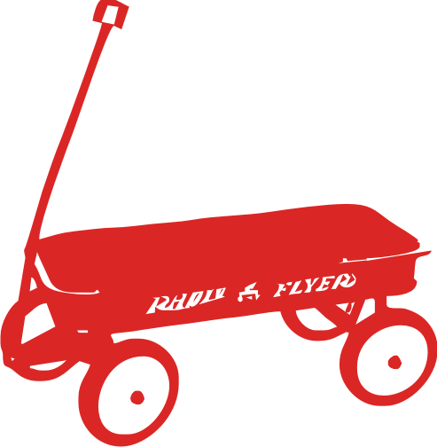 Red Wagon Baby One-Piece, Toddler T-Shirt | Sandbox Threads