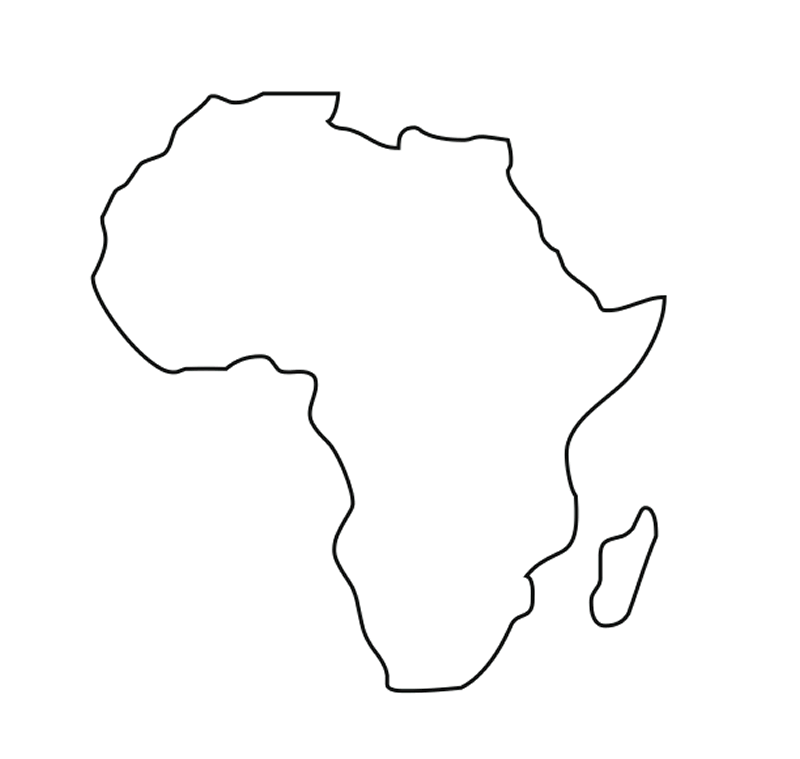 africa outline clip art - photo #11