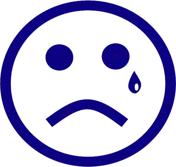 Sad Face Emoticons - ClipArt Best