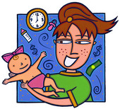 babysitter wanted clip art | Paon The Fly