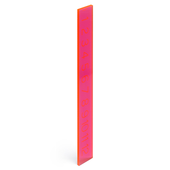 Neon Pink Ruler - Cool Office Supplies | Poppin