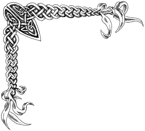 Celtic Knot Border Clip Art