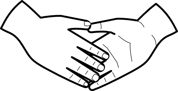 Shaking Hands clip art - vector clip art online, royalty free ...