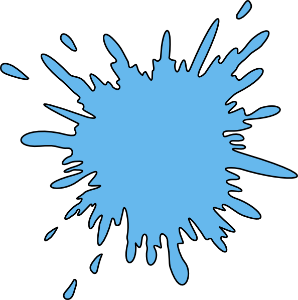 Splash clip art - vector clip art online, royalty free & public domain