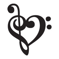 Heart Treble Clef - ClipArt Best