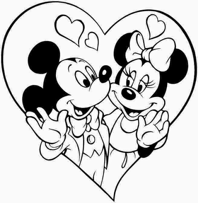 Mickey Mouse Coloring Pages Free