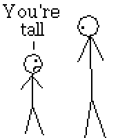 tall and thin figure