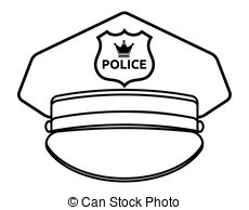 police hat clip art