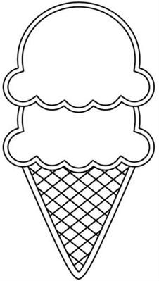 Patterns, Cream and Ice cream cones