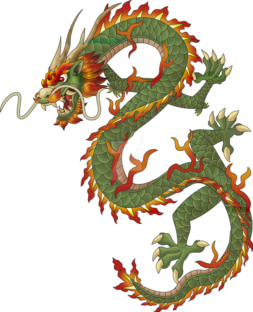 Chinese dragon by El-Mono-Cromatico on DeviantArt