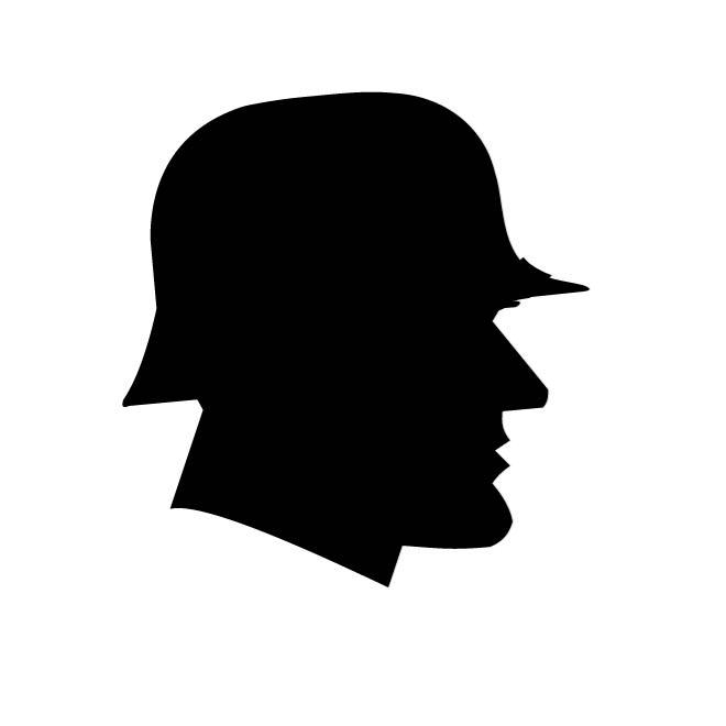 PROFILE OF A SOLDIER - Download at Vectorportal