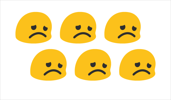 15+ Express you Sadness with this Fabulous Sad Emojis | Free ...