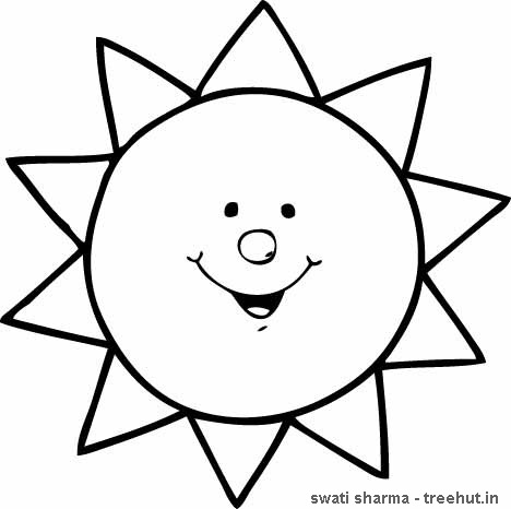 Best Photos of Sun Coloring Pages - Summer Sun Coloring Pages, Sun