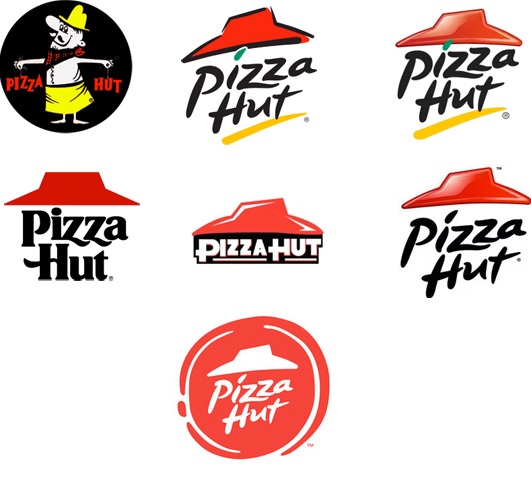 2014 Redesigned logos of famous brands