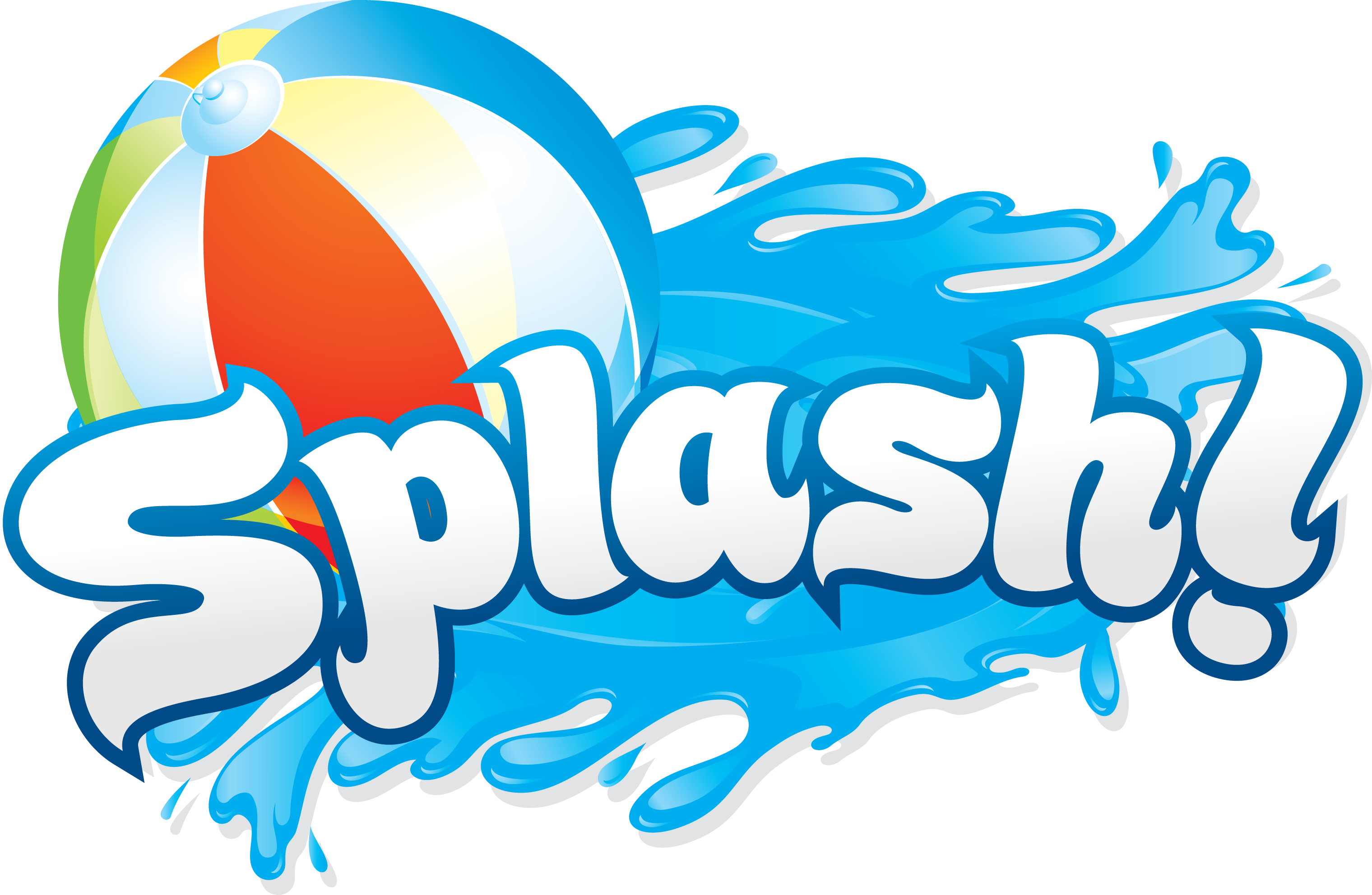 Pool Water Party Clipart