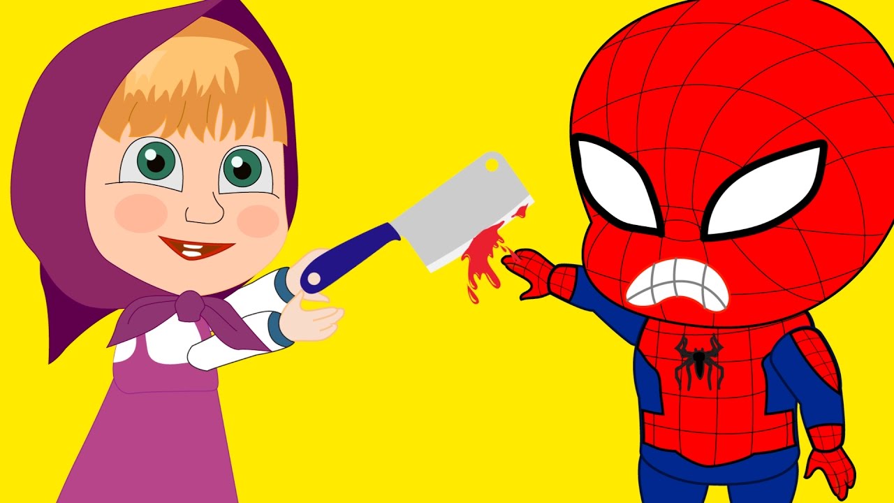 Minions Banana Spiderman and Masha Paw Patrol Frozen Elsa 5 vs ... -  ClipArt Best - ClipArt Best