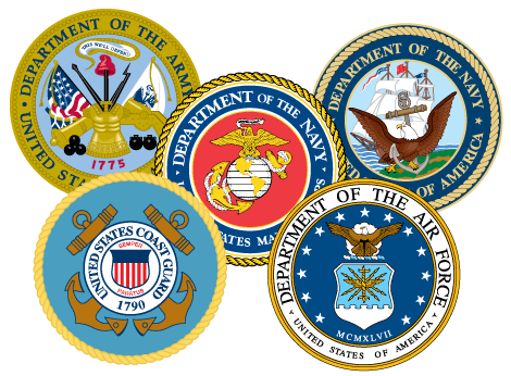 Military seals clipart