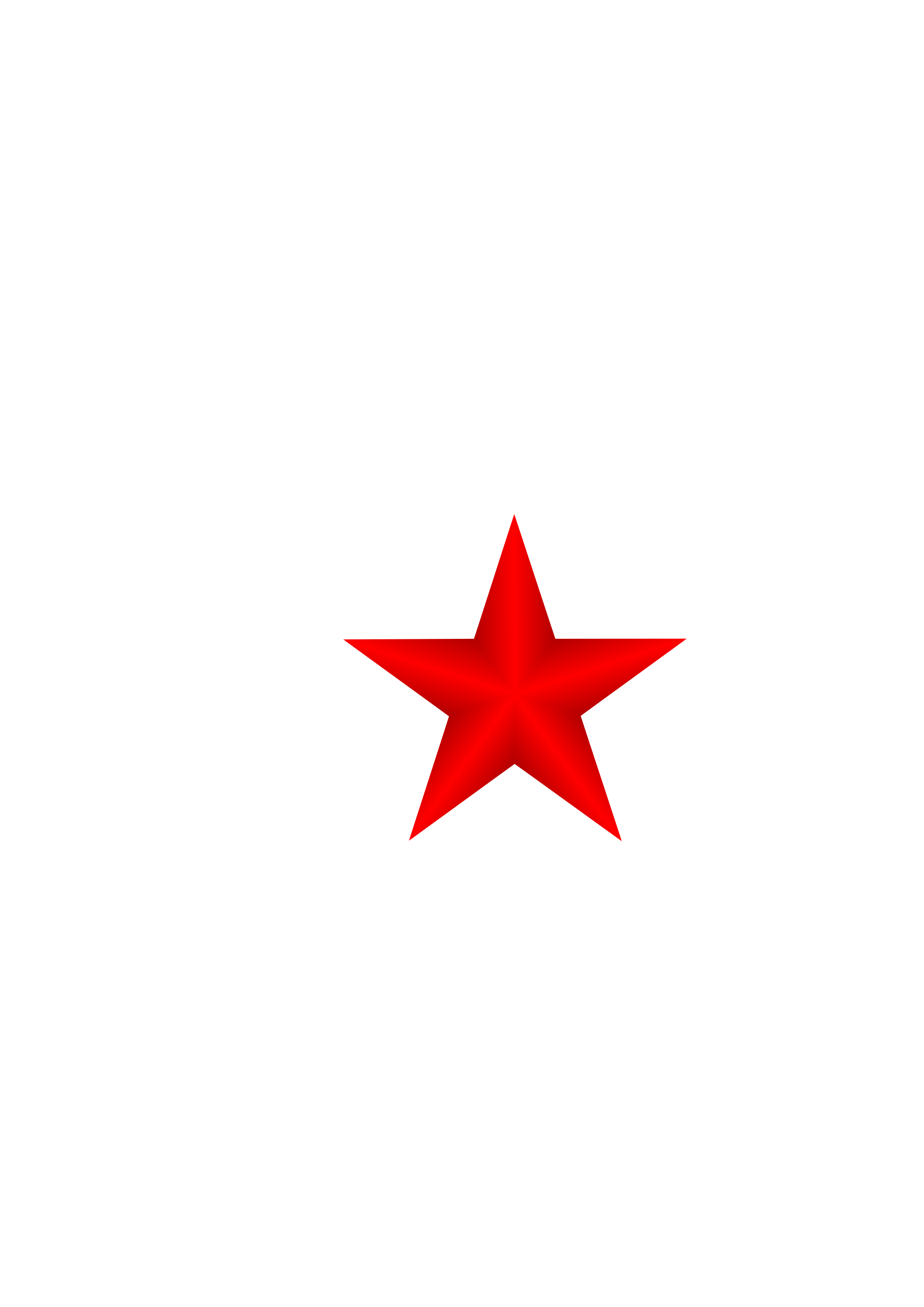 Clipart - Red Star