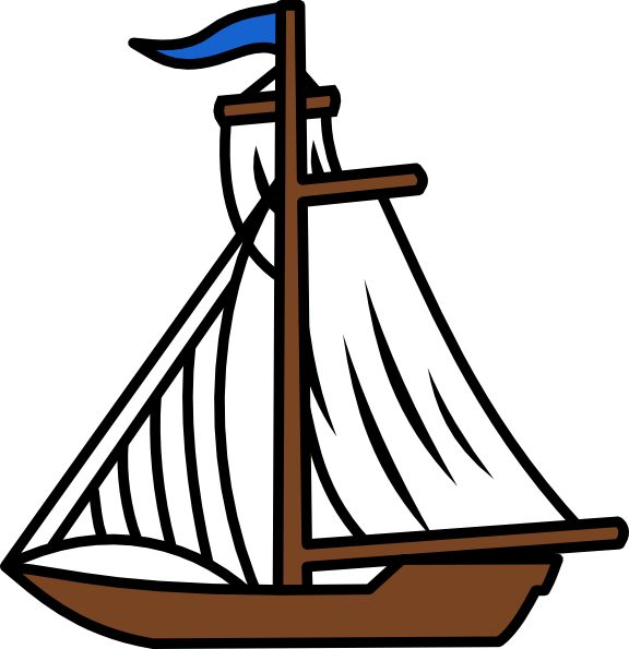 Boat Outline Clipart