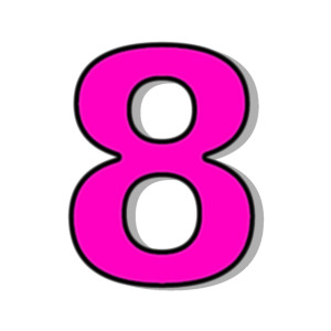 Numbers Of 8 - ClipArt Best