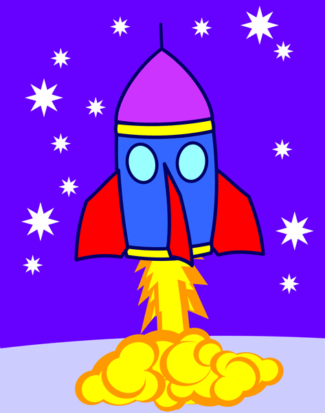 Rocket Ship Art | Free Download Clip Art | Free Clip Art | on ...