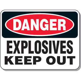Explosives Sign - ClipArt Best