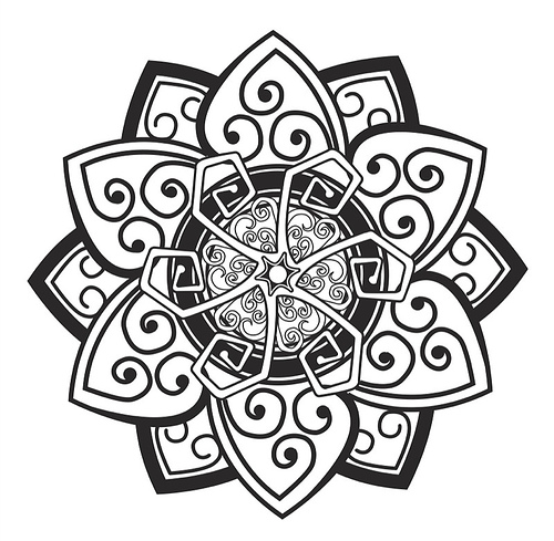 Tribal lotus flower tattoo meaning, aztec tattoos on arm, flower ...