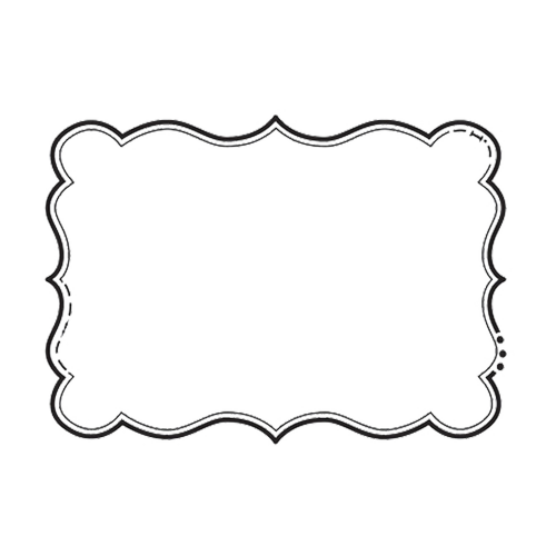 Text shape outline clipart