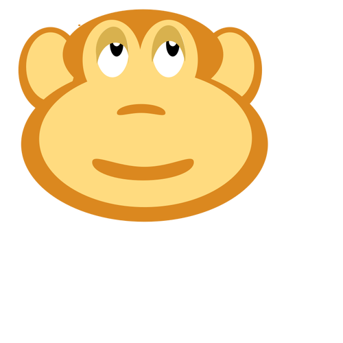 Monyet animasi | Domain publik vektor
