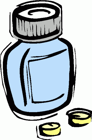 Insulin Bottle Cartoon Clipart