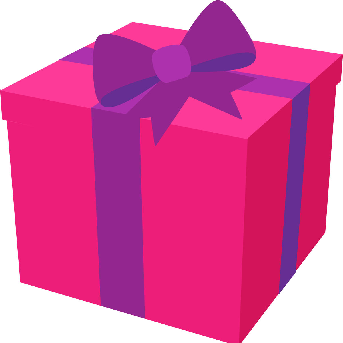 Clipart Pink Gift Boxes - ClipArt Best