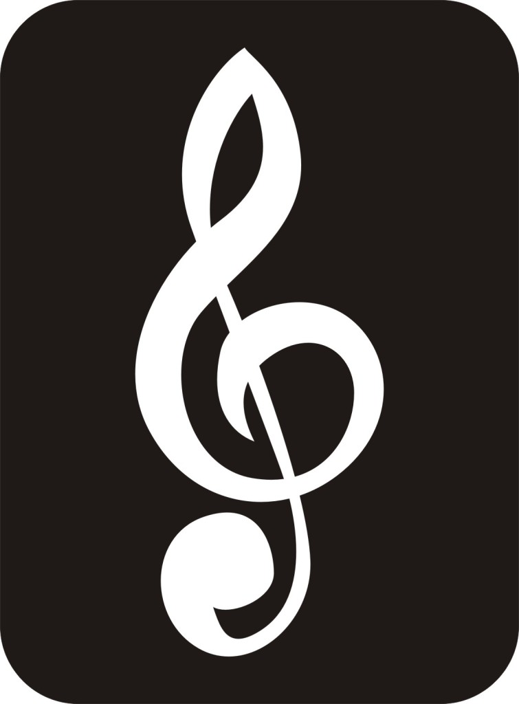 Transparent Treble Clef White Clipart Best