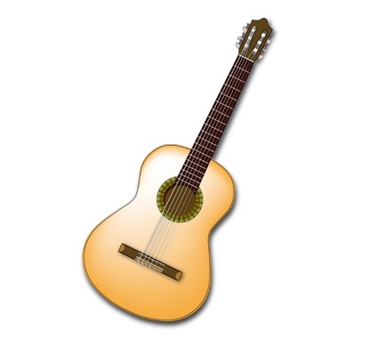 Spanish Guitar Free vector in Adobe Illustrator ai ( .ai ) format ...