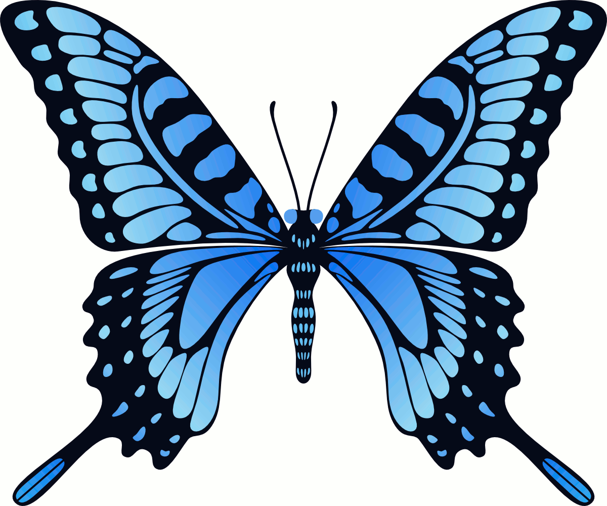 animated monarch butterfly clip art free - photo #30