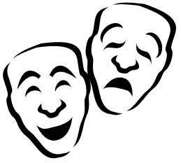 theater masks clipart | Hostted