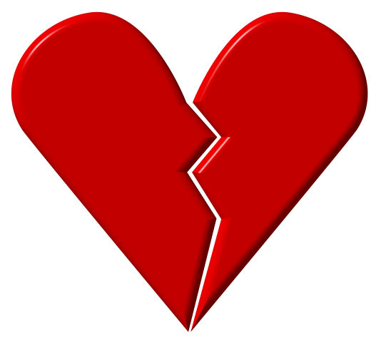 broken heart clipart free - photo #10