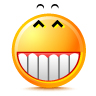 Super animated smiley faces of a Big Smile for Messenger/