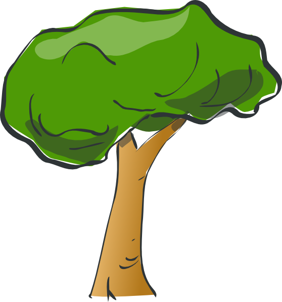 Tall Cartoon Tree - ClipArt Best