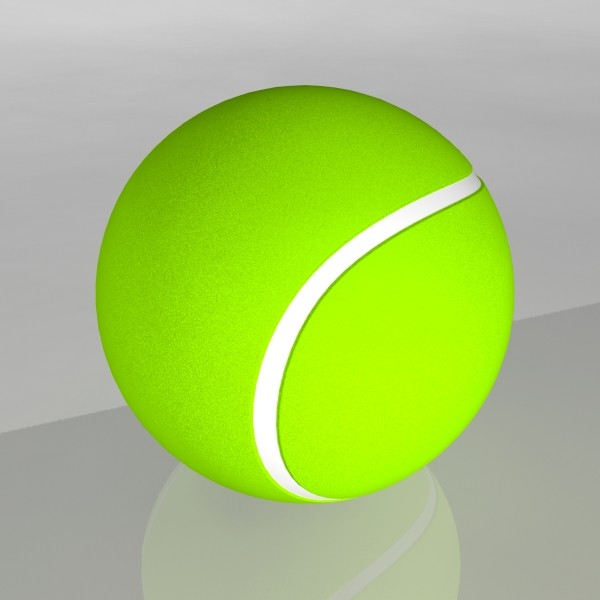 3ds tennis ball