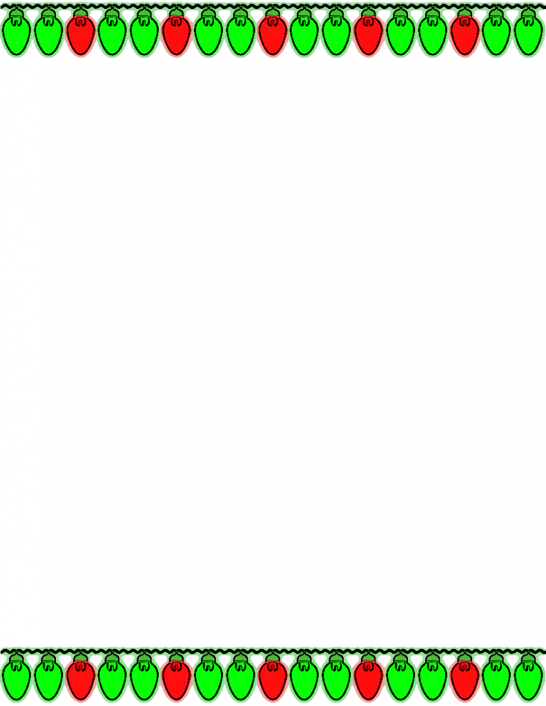 1,272 views Beautiful Christmas Lights Borders and Frames Merry Christmas ...