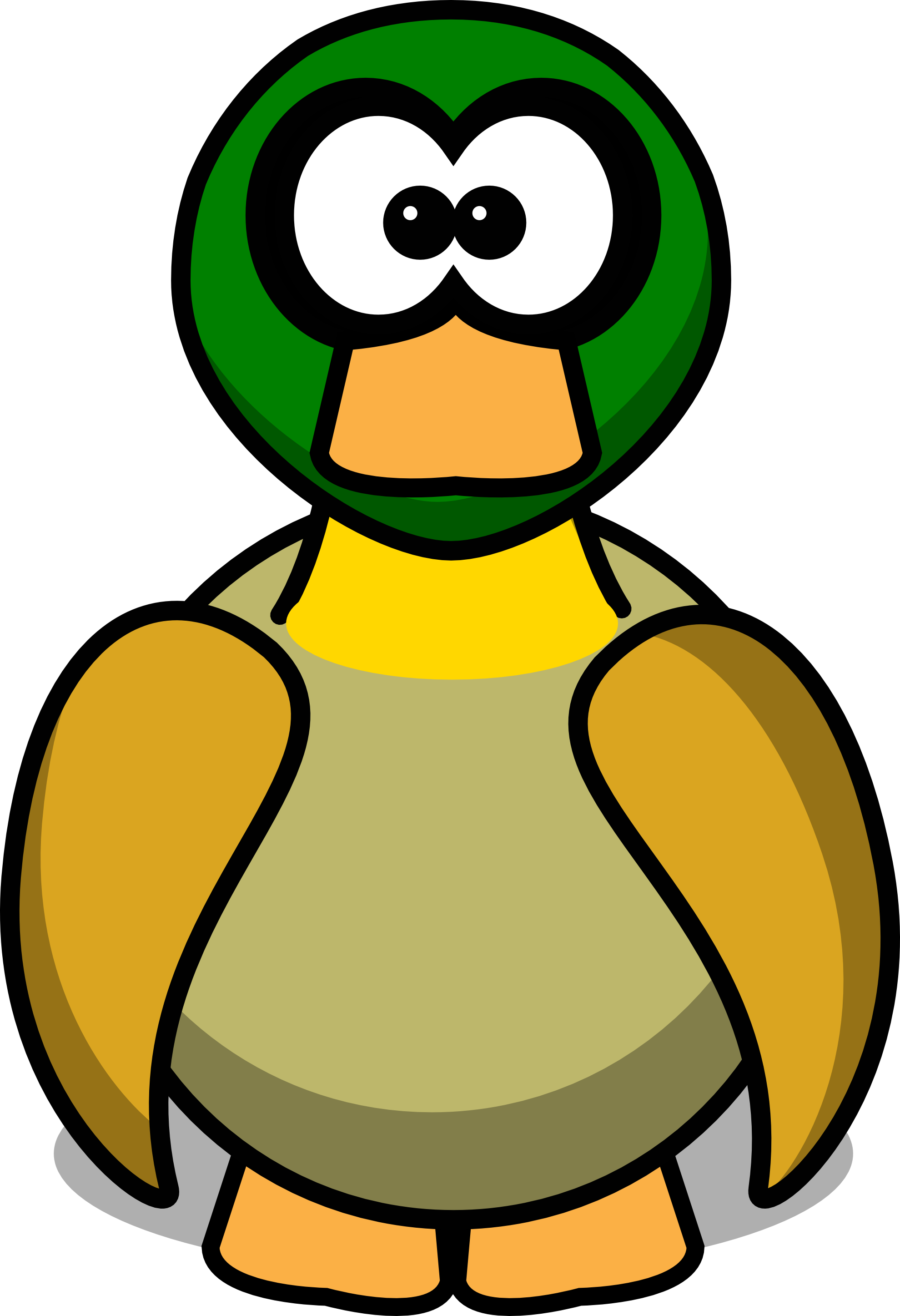 green duck clipart - photo #21