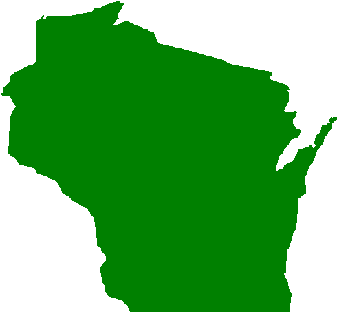 State Of Wisconsin Outline - ClipArt Best