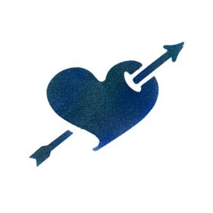 Heart W/ Arrow - Stencil by Dinair