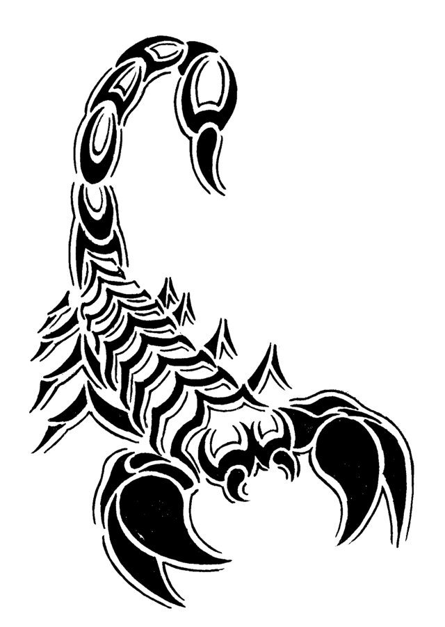Blog De Angeleyes Angeleyes Drawing Scorpion Tribal Motif Tatooage ...